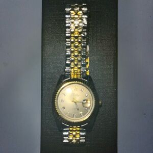 Oruss Tsohly Watch Gold and Silver Watch & comes with bracelet
